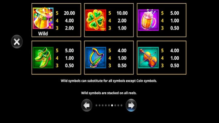 3 Lucky Rainbows Featured Symbols - partycasino-spain
