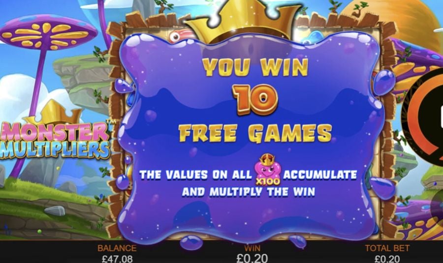 Monster Multipliers Bonus - partycasino-spain