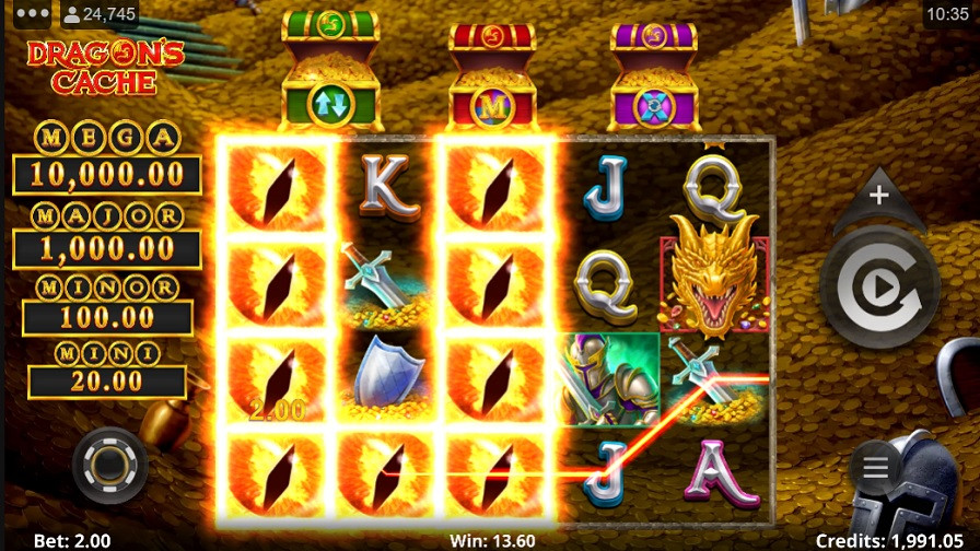 Dragons Cache Bonus En - partycasino-spain