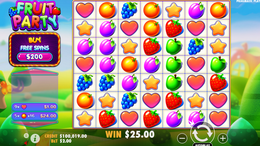 Fruit Party Bonus - partycasino-spain
