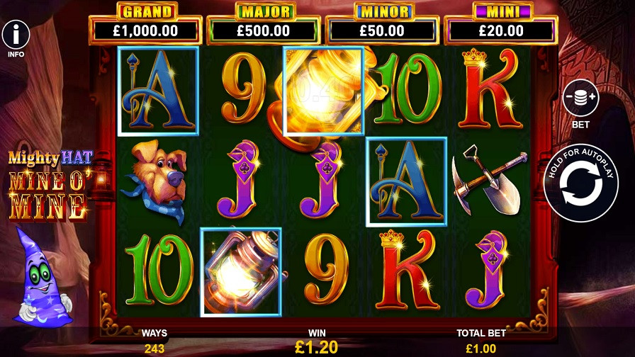 Mighty Hat Mine Omine Bonus Eng - partycasino-spain