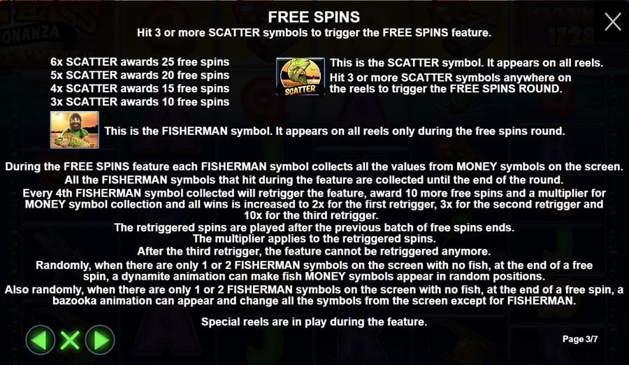 Big Bass Bonanza Megaways Bonus - partycasino-spain