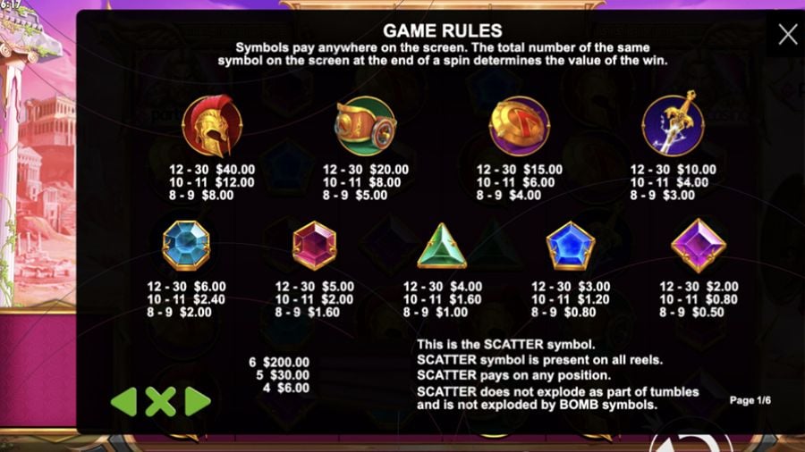 Sword Of Partycasino Symbols - partycasino-spain