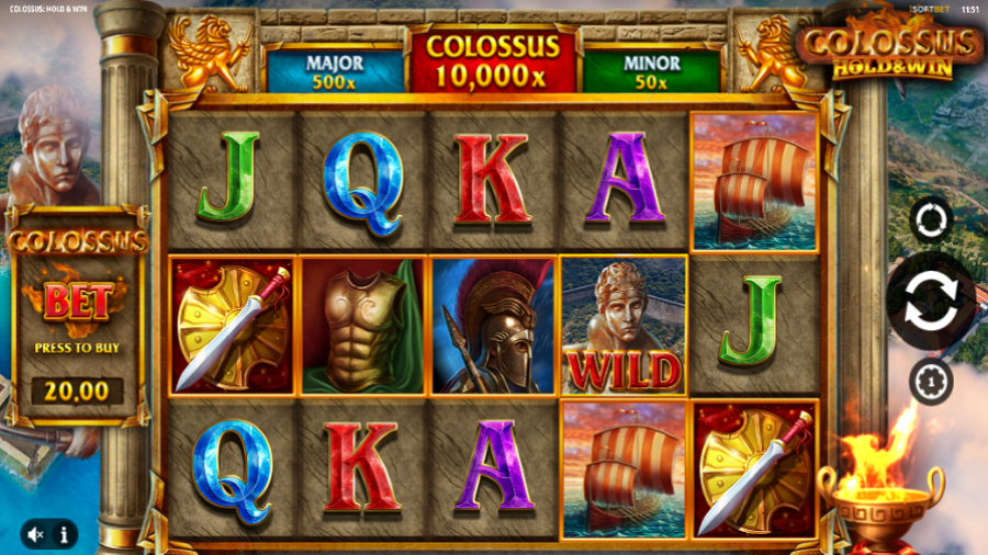 Colossus Hold And Win Slot - partycasino-spain