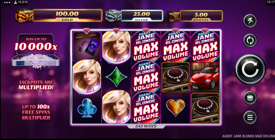 Agent Jane Bond Max Volume Slot - partycasino-spain