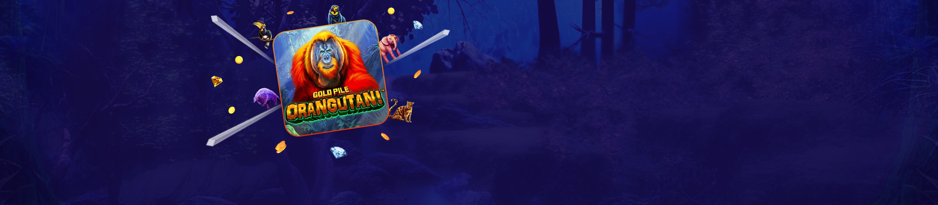 Gold Pile: Orangutan - partycasino-spain