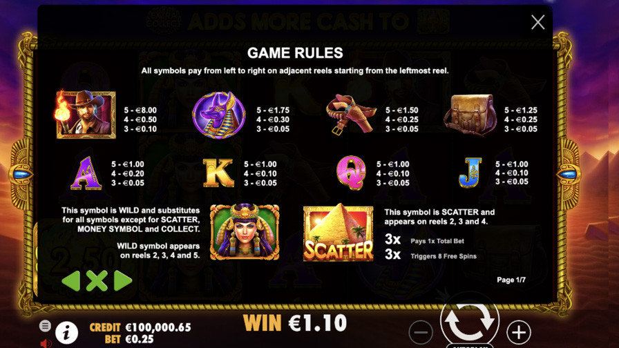 John Hunter Tomb Scarab Queen Slot Symbols - partycasino-spain