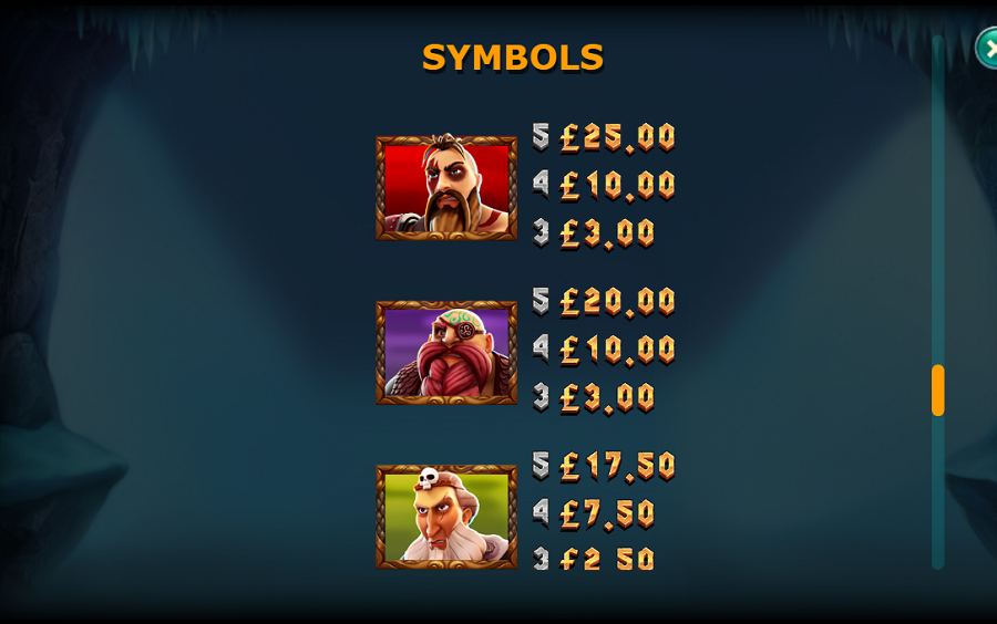 Vikings Go Berzerk Reloaded Feature Symbols - partycasino-spain