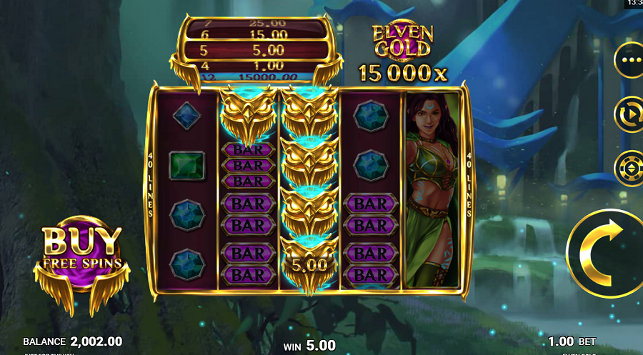 Elven Gold Bonus - partycasino-spain