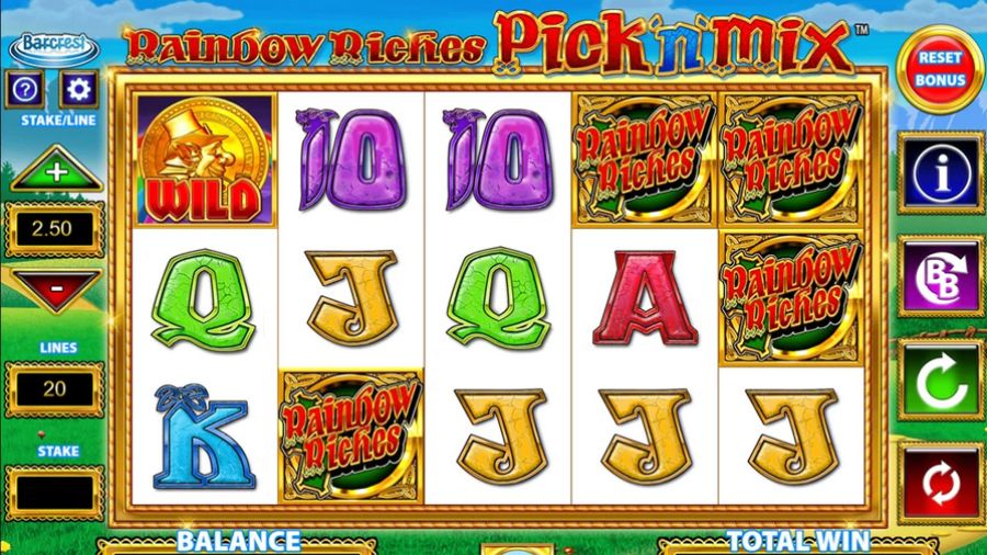 Rainbow Riches Pick N Mix Slot Eng - partycasino-spain