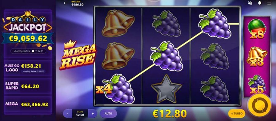 Mega Rise Win - partycasino-spain