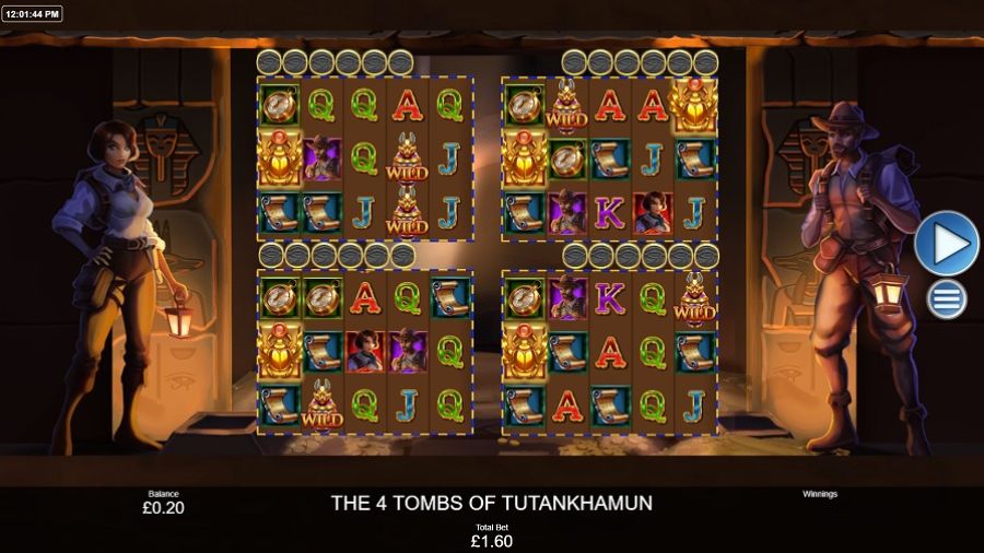 The 4 Tombs Of Tutankhamun Slot Eng - partycasino-spain