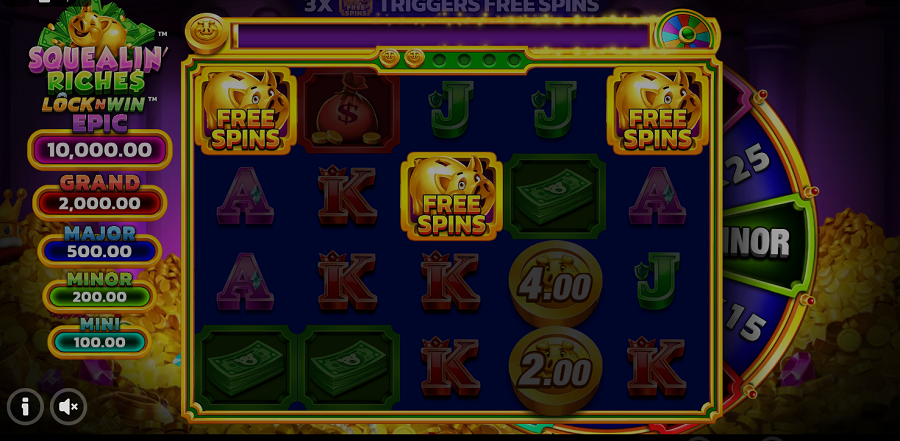 Squealin Riches Bonus - partycasino-spain