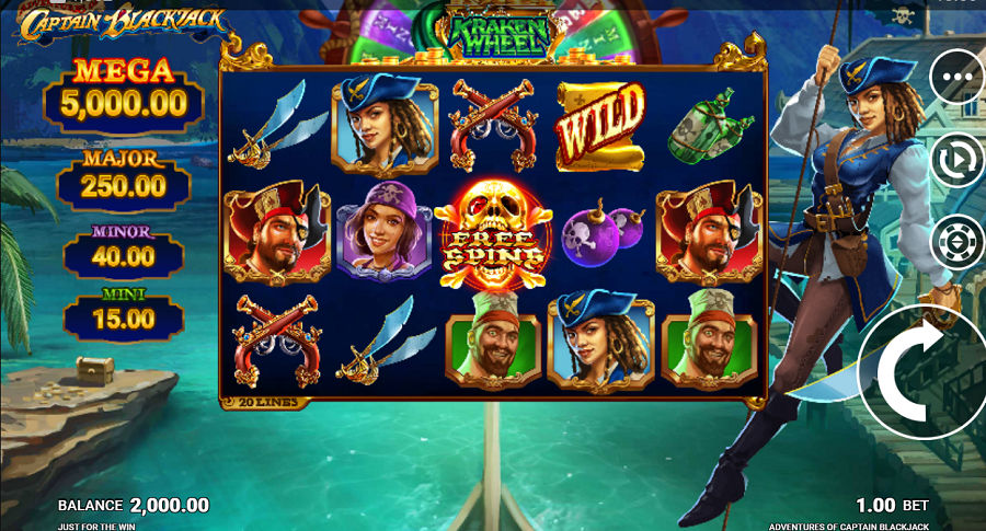 Adventures Of Captain Blackjack Slot - partycasino-spain