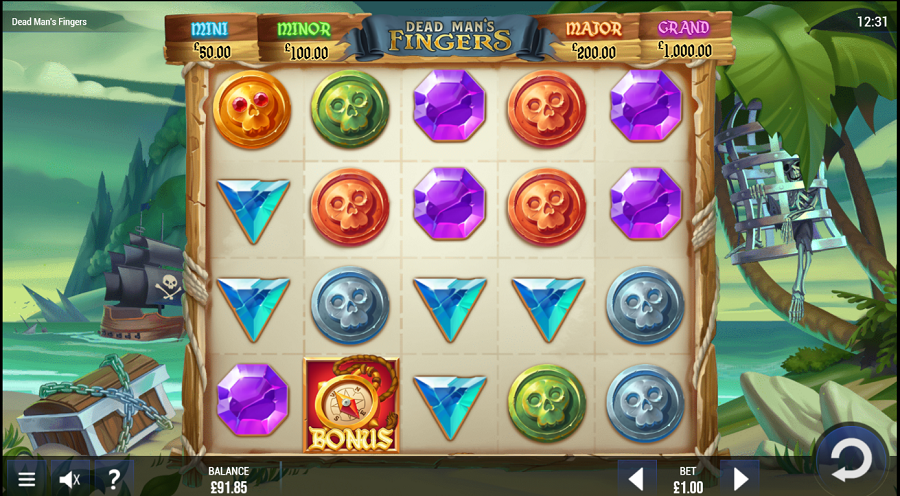 Dead Mans Fingers Slot - partycasino-spain