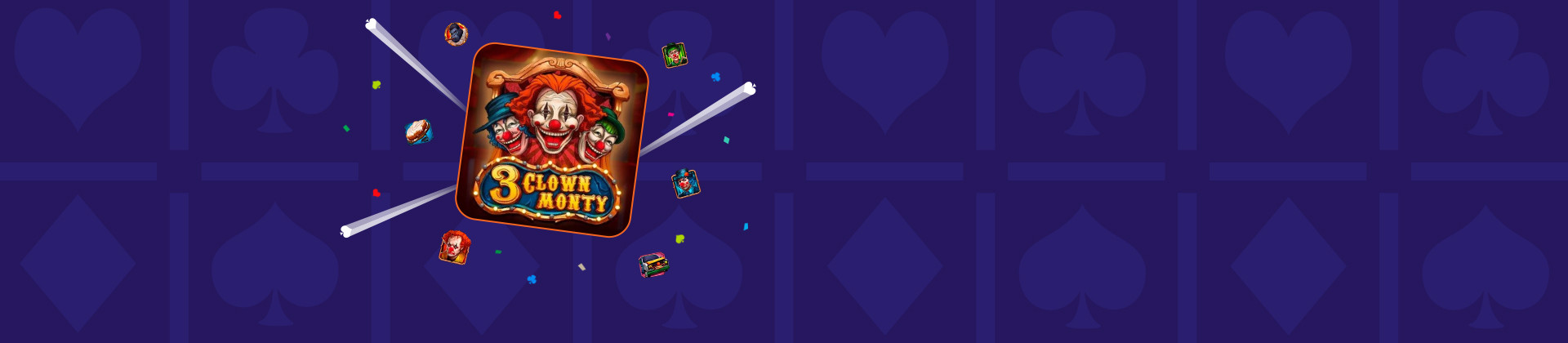 3 Clown Monty - partycasino-spain