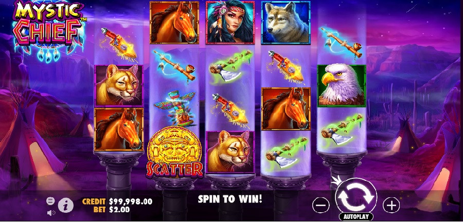 Mystic Chief Main - partycasino-spain