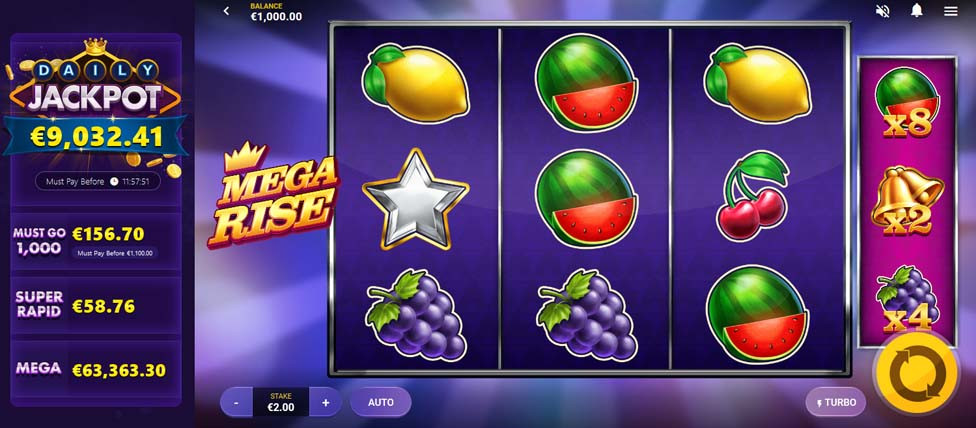Mega Rise - partycasino-spain