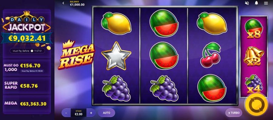 Mega Rise - partycasino-spain