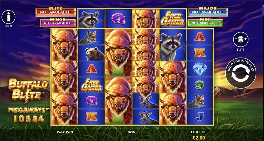 Buffalo Blitz Megaways Slot - partycasino-spain