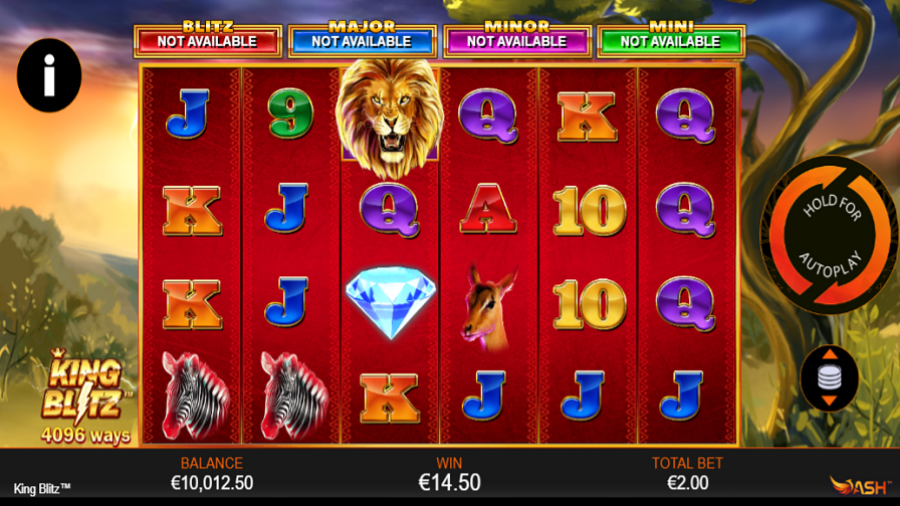 King Blitz Bonus - partycasino-spain