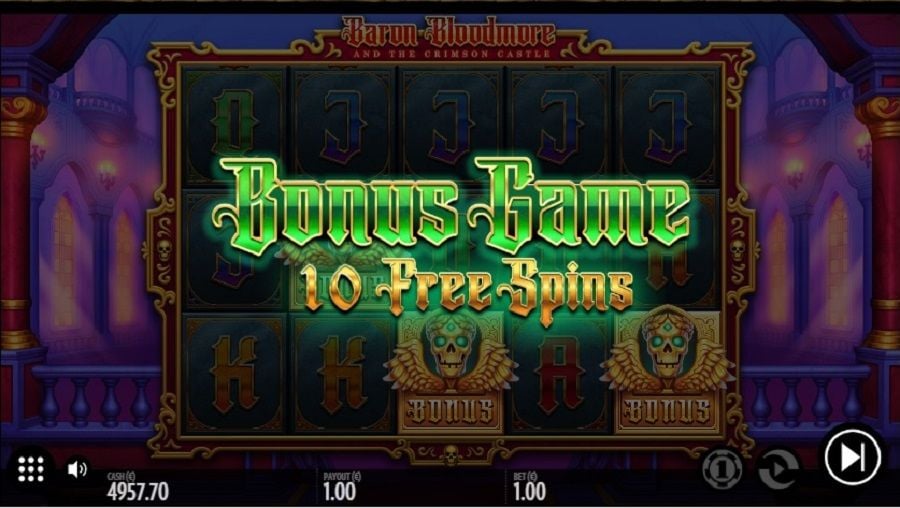 Baron And Bloodmore And The Crisom Castle Bonus - partycasino-spain