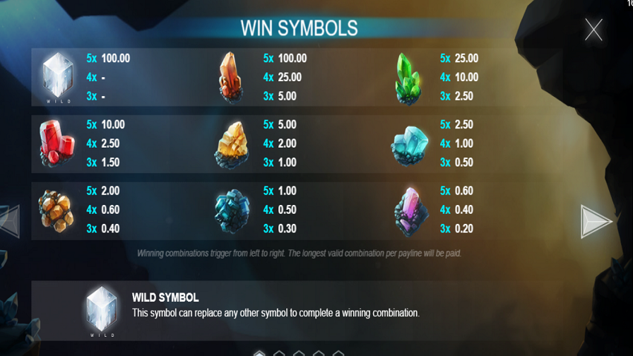 Crystal Rift Feature Symbols - partycasino-spain