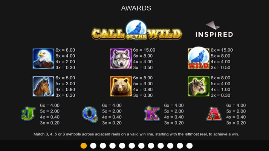 Call Of The Wild Feature Symbols Eng - partycasino-spain