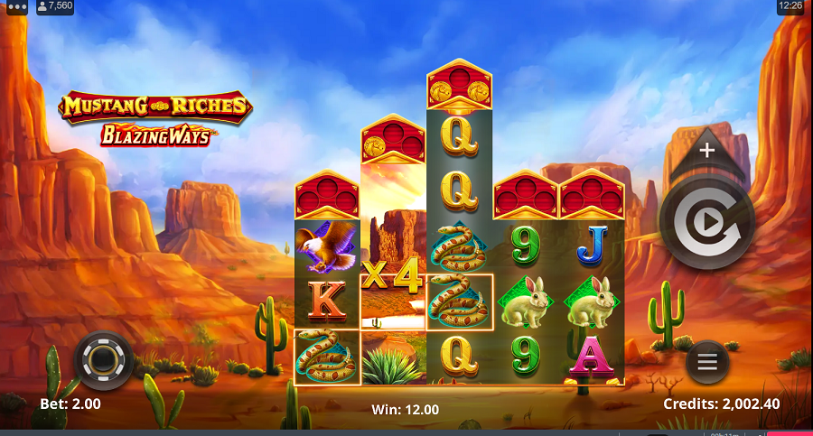 Mustang Riches Blazing Ways Bonus - partycasino-spain