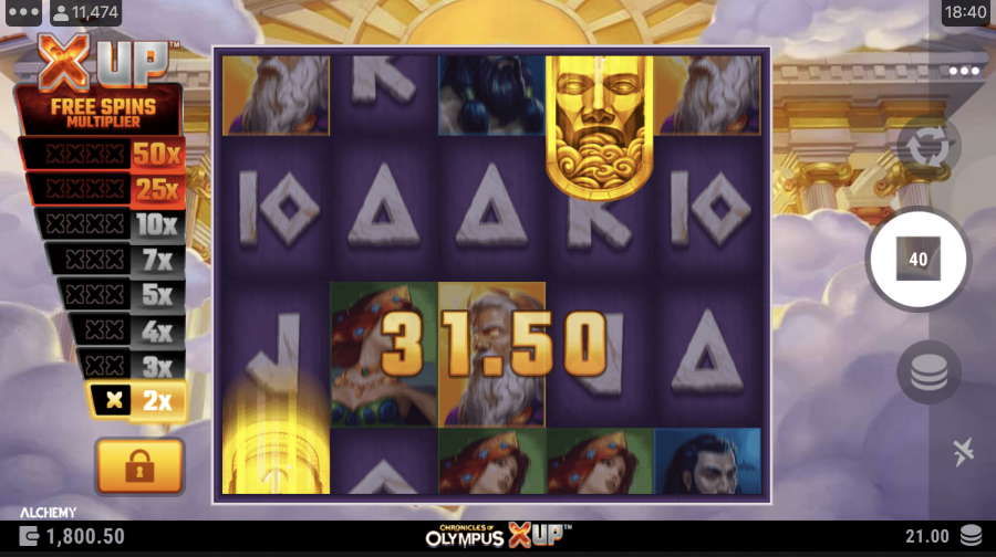 Chronicles Of Olympus X Up Big Win - partycasino-spain