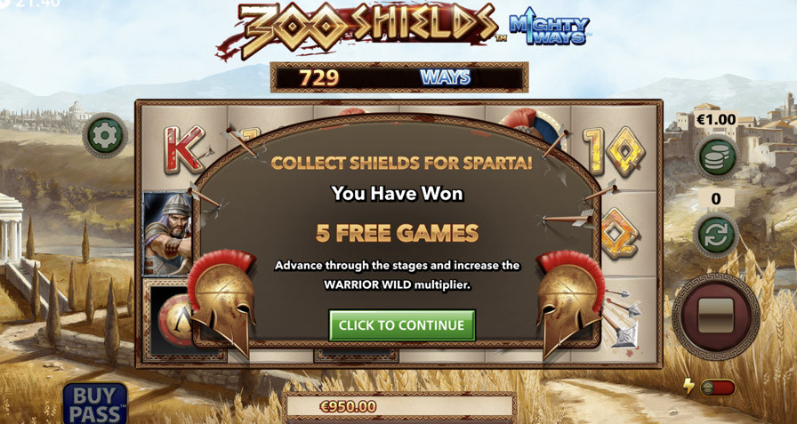 300 Shields Mighty Ways Bonus Eng - partycasino-spain