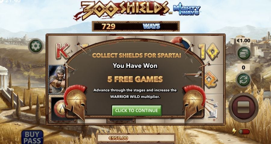 300 Shields Mighty Ways Bonus Eng - partycasino-spain