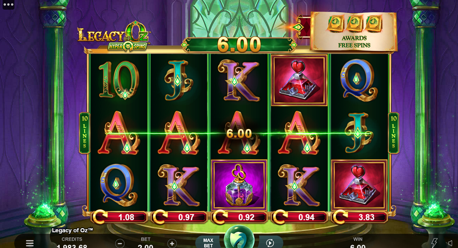 Legacy Of Oz Bonus - partycasino-spain