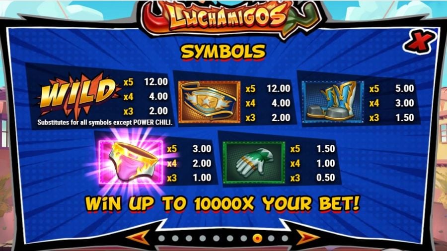 Luchamigos Feature Symbols En - partycasino-spain