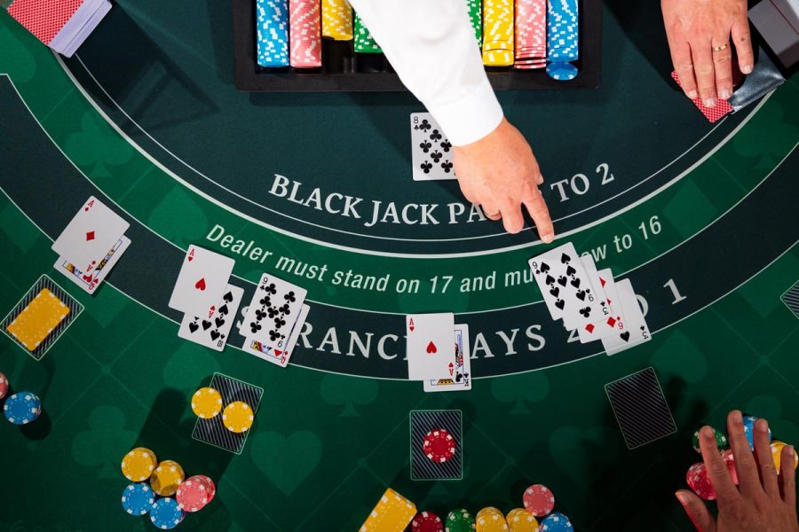 Etiqueta en las mesas de Blackjack en casinos
