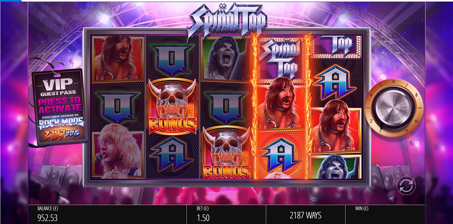 Spinal Tap Bonus - partycasino-spain