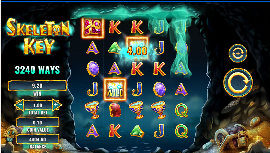 Skeleton Key Bonus - partycasino-spain