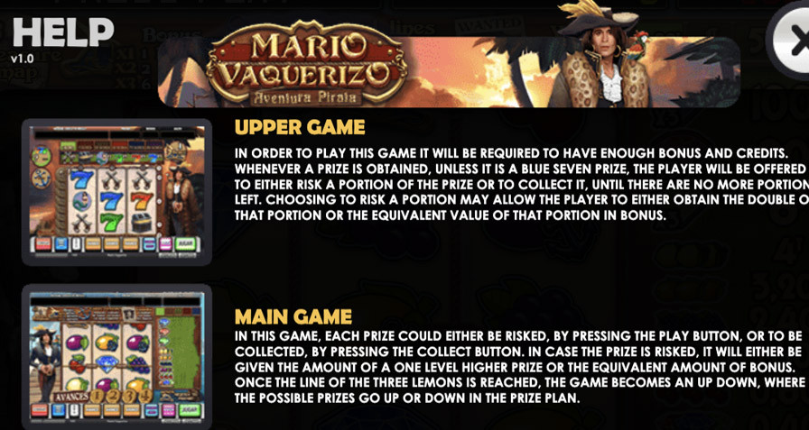 Mario Vaquerizo Aventura Pirata Symbols - partycasino-spain