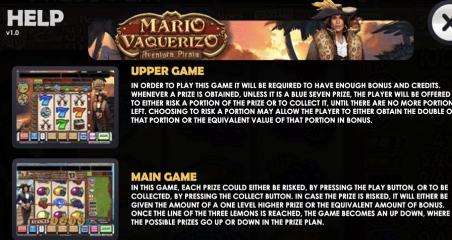 Mario Vaquerizo Aventura Pirata Symbols - partycasino-spain