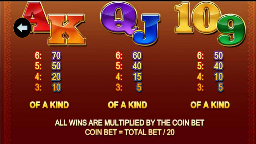 King Blitz Feature Symbols - partycasino-spain