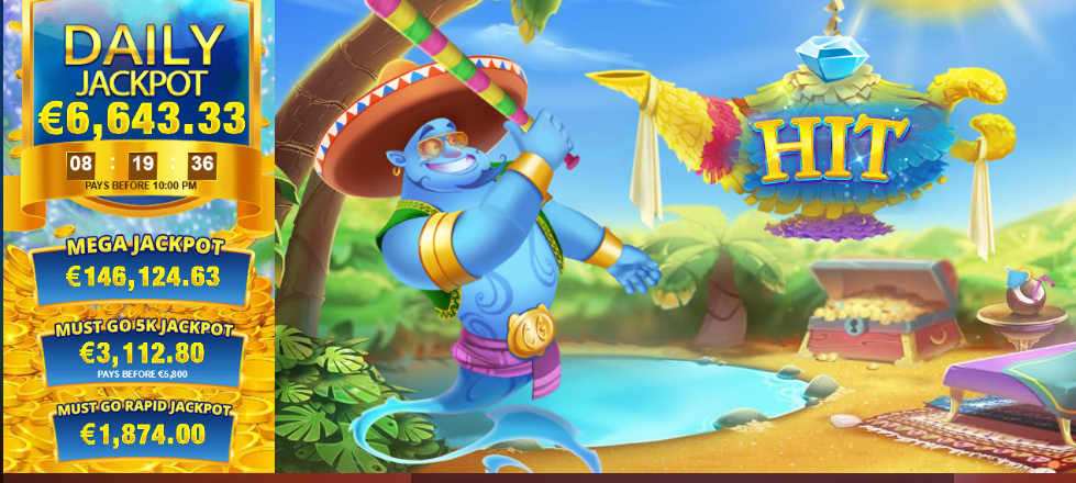 Crazy Genie Bonus Hit - partycasino-spain