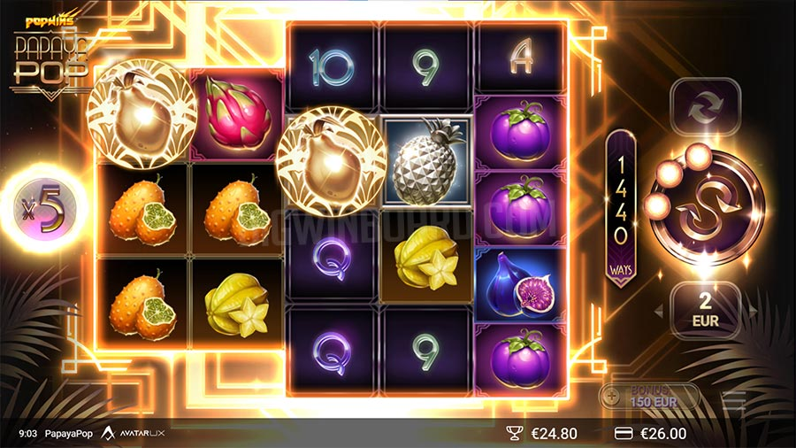 Papayapop Slot Base - partycasino-spain