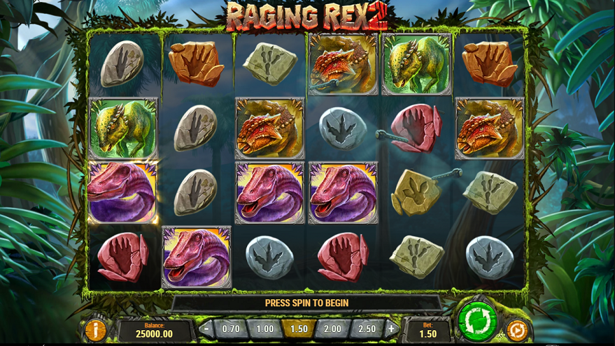 Raging Rex 2 Slot - partycasino-spain