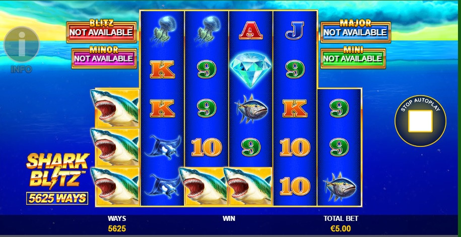 Shark Blitz 1 - partycasino-spain