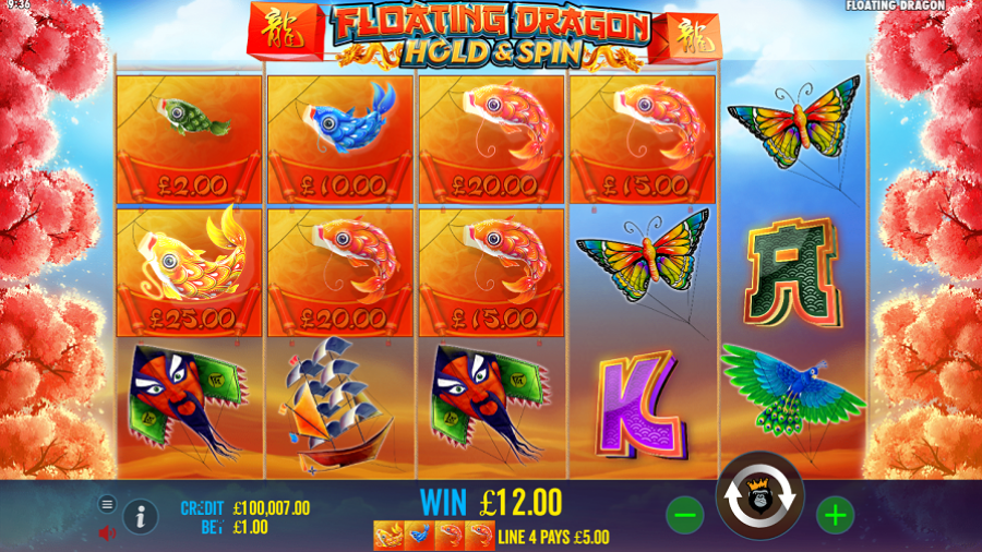 Floating Dragon Bonus - partycasino-spain