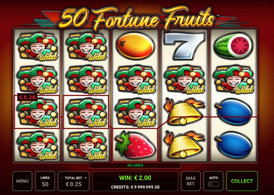 50 Fortune Fruits Win - partycasino-spain