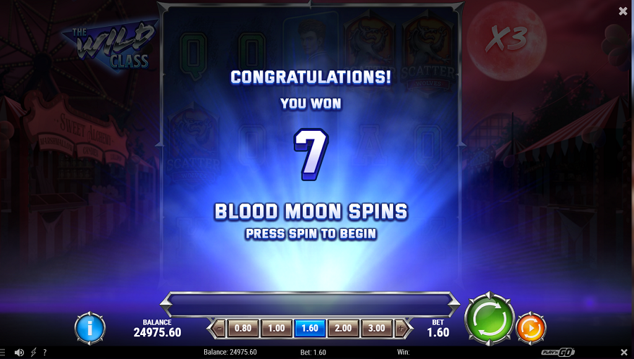 The Wild Class Bonus - partycasino-spain