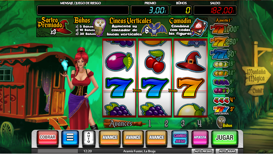 Aramis Fuster La Bruja Bonus - partycasino-spain