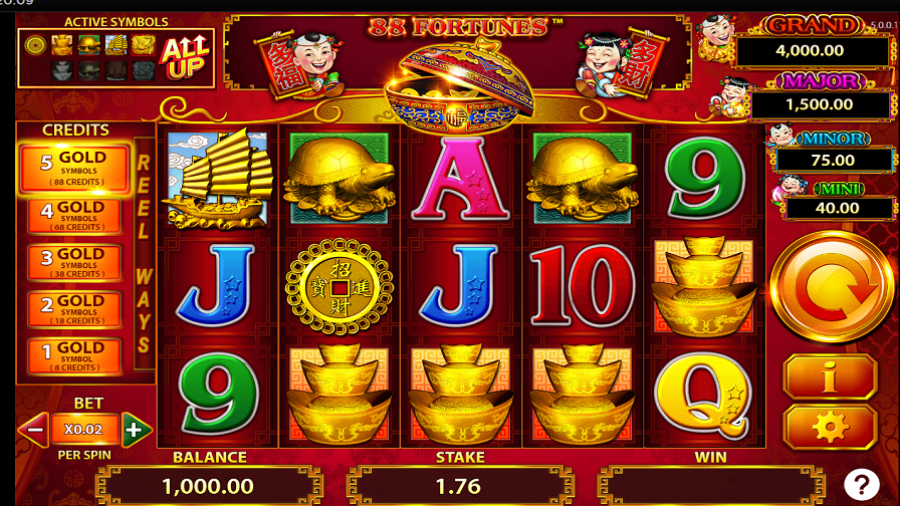 88 Fortunes Slot - partycasino-spain