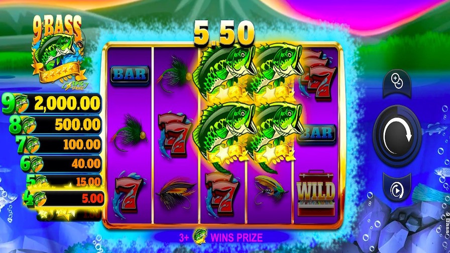 9 Bass Bonus - partycasino-spain